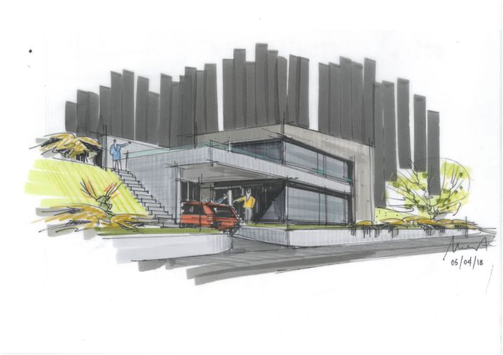 Neubau Vorgasse 1 Gränichen, Visualisierung