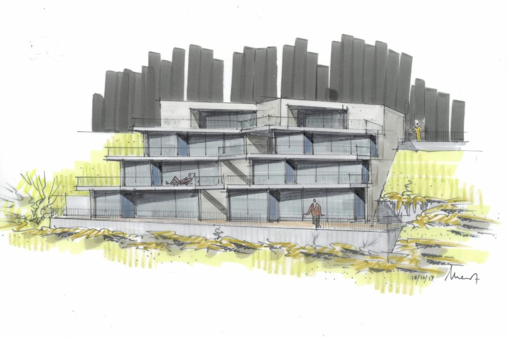 Terrassenhaus 2 Nellweg, Erlinsbach, Visualisierung